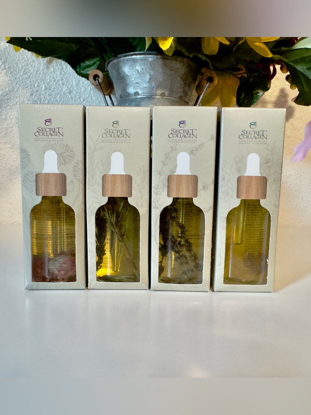 Secret Collagen Vital Essence Skin Oil Set